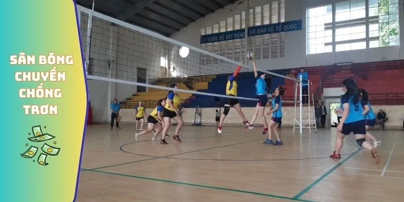 Kích Thước Sân Bóng Chuyền - Quy Chuẩn Thi Đấu Quốc Tế 2026 5 Bề mặt sân bóng chuyền chống trơn trượt