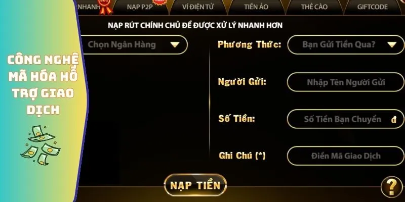 Công nghệ mã hóa hỗ trợ giao dịch