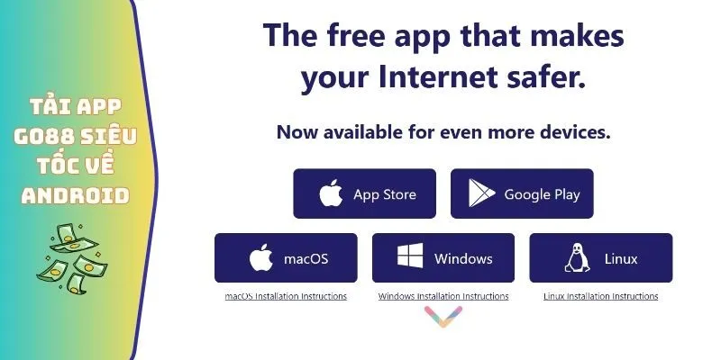 Tải app GO88 siêu tốc về Android